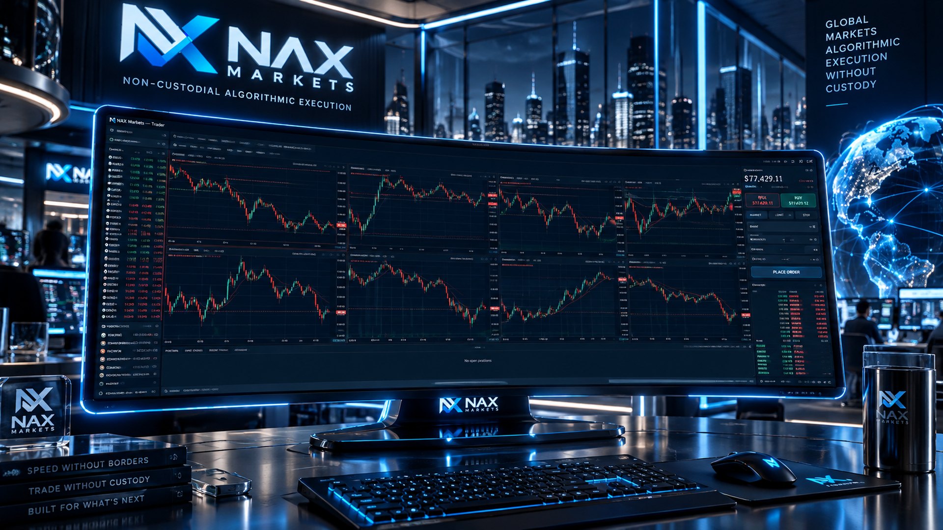 The NAX trading terminal